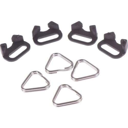Hot sale 4set Belt Hook Camera Shoulder Strap Split Triangle Ring Replacement