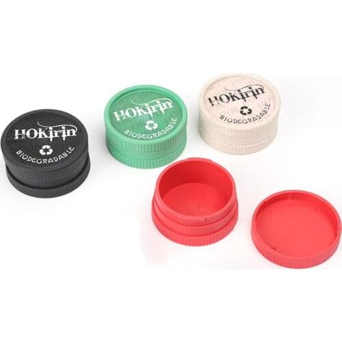 Plant Fiber Biodegradable Jar 55mm Portable Storage Container for Tobacco Herbs Smoking Accessories Gadgets For Men Gift