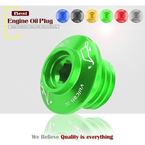 Motorcycle CNC Engine Plug Cover Caps Screws Filter Oil Bolt for KAWASAKI VULCAN S 2017-2019 VULCANS VULCAN 650 S