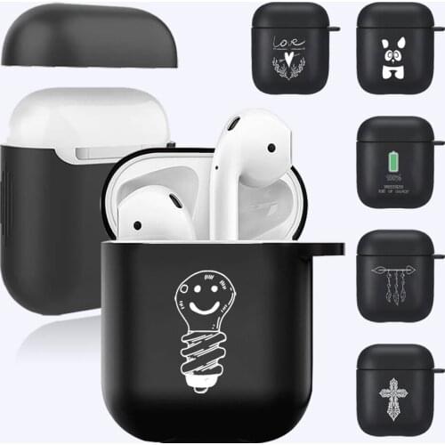 Soft Silicone Cases For Apple Airpods 1st/2nd Generation Bluetooth Wireless Earphone Cover For Apple Airpods Charging Box Bags