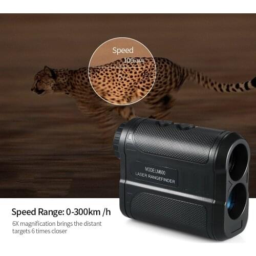 Outdoor Handheld Laser Distance Meterer Digital Monocular Telescope Range Finder for Engineering Survey Construction Hiking