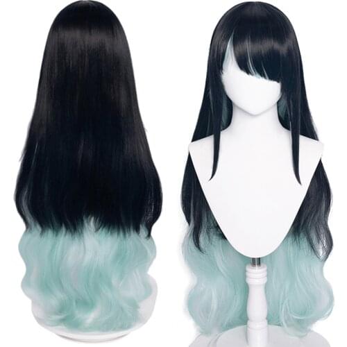 Game Arknights Dusk Cosplay Wig Long Wigs Heat Resistant Synthetic Wig