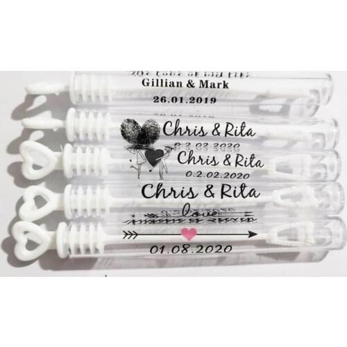 100 personalized rectangular labels, wedding stickers, transparent labels, custom logo labels, custom names and Date