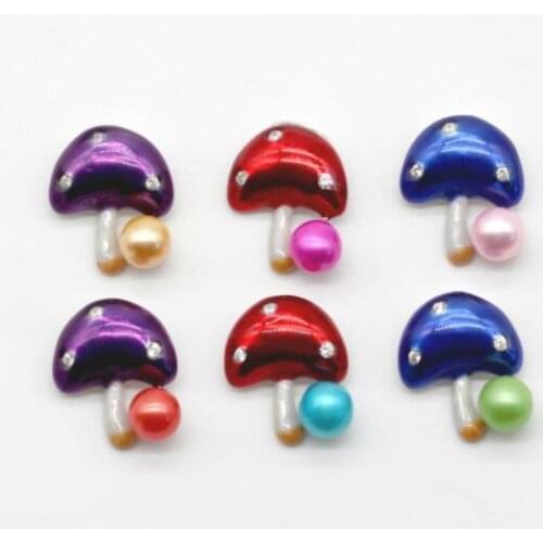 Sterling Sliver pendant settings 925 sliver mounts for 6-10mm loose pearls mushroom elephant DIY sliver pendant without pearlN05