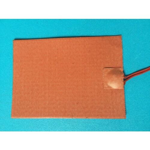 120x80mm 40W 220V Silicone Heater mat Heating Element heating plate Electric heating pad For Surveillance camera anti fog