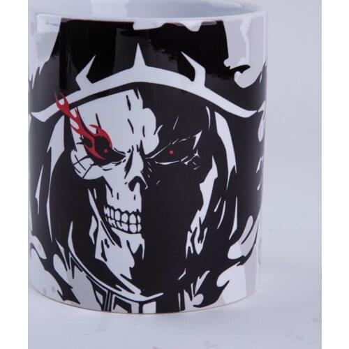 MGF Personalized Magic Mug Overlord Ainz Ooal Gown Heat Sensitive Ceramic Mugs Color Changing Coffee Mugs Milk Cup Gift