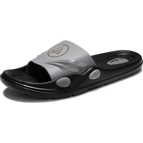 Men Massage Slippers Summer Beach Flip Flops Outdoor Slides Korean Fashion Soft Sole Sandals EVA Casual Shoes