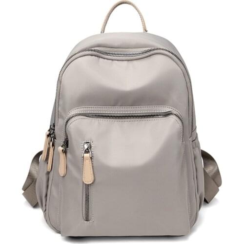 Leather Backpack Women 2021 New Korean Fashion Trendy Wild Casual Soft Leather Sheepskin Travel Backpack Female School Bag C1658