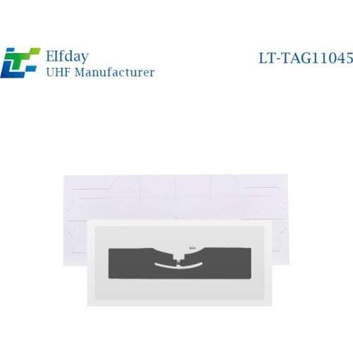 LT-TAG 10045 RFID UHF Vehicle Windshield Passive Tear-proof Label Customized 9654 Long Distance 915M Radio Frequency