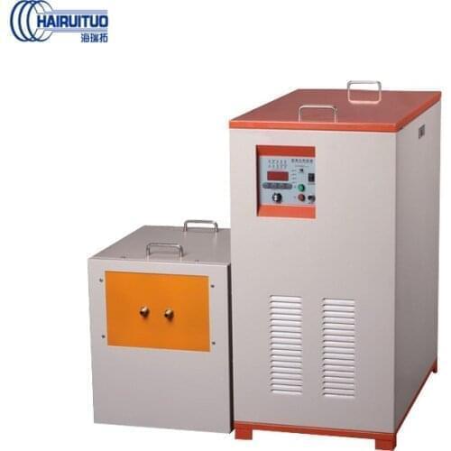 110KW IGBT type medium frequency induction melting furnace for smelting copper and gold