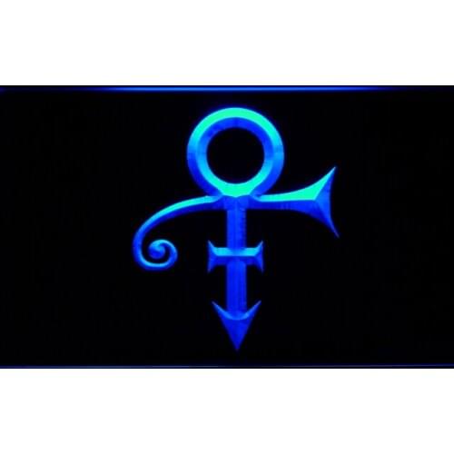 C199 Prince Symbol LED Neon Light Signs with On/Off Switch 20+ Colors 5 Sizes to choose