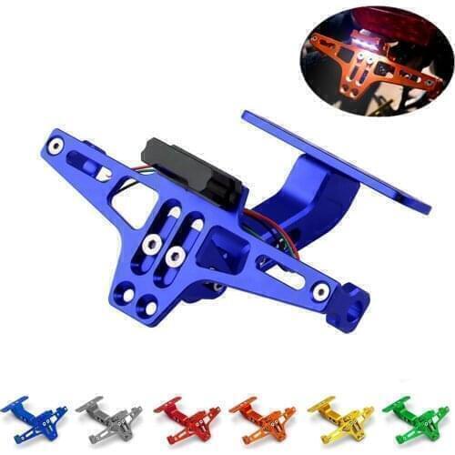 Motorcycle CNC Rear License Plate Mount Holder with Fit For Yamaha V-MAX XJR400 XJR1200 FJR1300 XSR 700/900