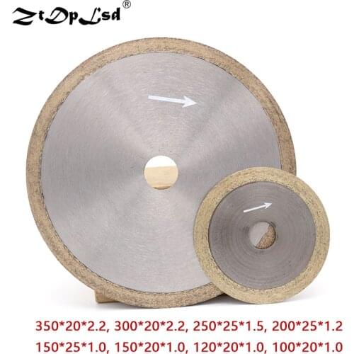 1PCS 4'' -14'' Metal Cutting Disc Saw Blades Wheel For Rotary Tools Grinding Circular Scroll Pressed Sintered Mesh Turbo Glass