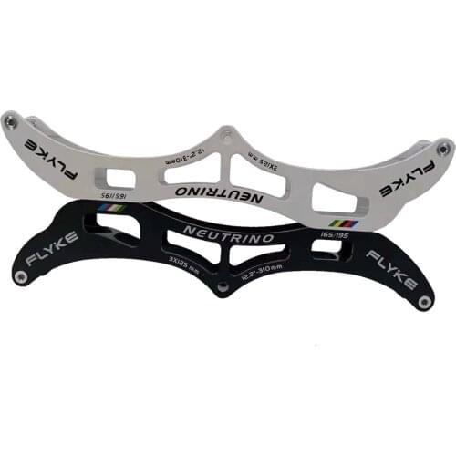 FLYKE NEUTRINO Speed Inline Skate Frames 3*100/110/125mm wheels 4*90/100/110mm Professional Aluminum Skating Patines Chessises