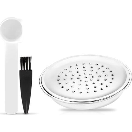 Stainless Steel Coffee Capsule Refillable Coffee Capsules Espresso Capsules Compatible with Senseo Coffee Machine