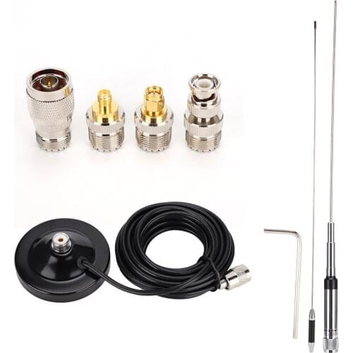 NL-770R Dual Band VHF/UHF 144/430MHz 3.0/5.5 dBi NL 770R Car Radio Mobile/Station Antenna