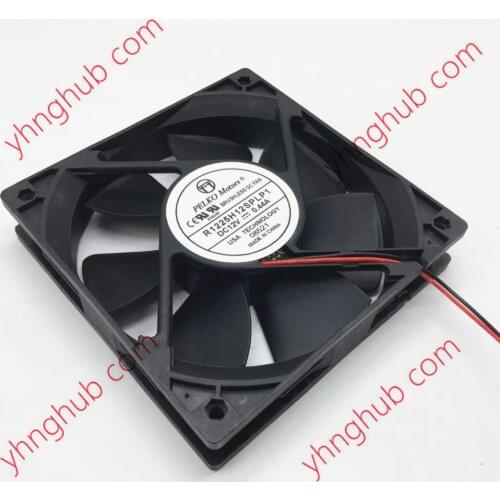 PELKO R1225H12SPLP1 DC 12V 0.44A 120x120x25mm 2-Wire Server Square Fan