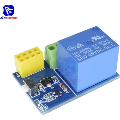 Diymore ESP8266 ESP-01 ESP-01S DC 5V WiFi Relay Module Things Smart Home Remote Control Switch Phone APP Adapter Board