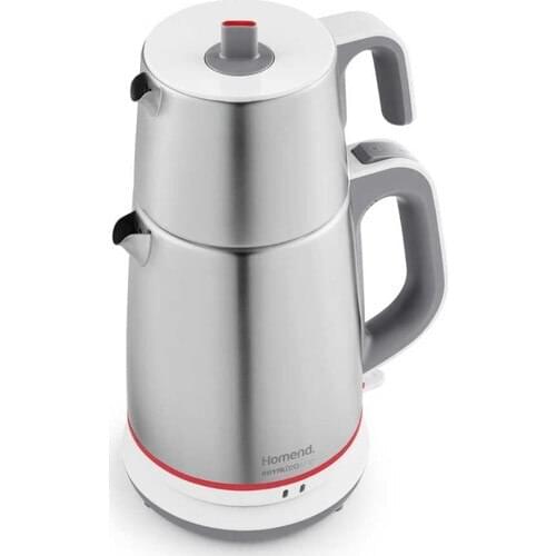 Steel Teapot Turkish Tea Machine Turkish Teapot Electric Kettle Water Heater Teapot and Teapot Steel Electricly Teapot