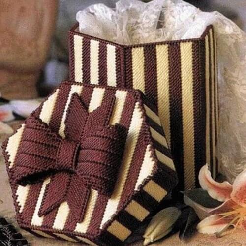 Embroidery storage bagDIY 3D cross-stitch,Has been cut,storage box,Jewelry box,chinese cross stitch Z07