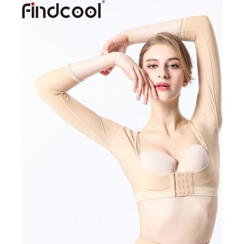 Findcool Women Shapewear Push Up Breast Support Slim Bra Shapers Upper Bra Supporter Inner Slimming Corset Tops