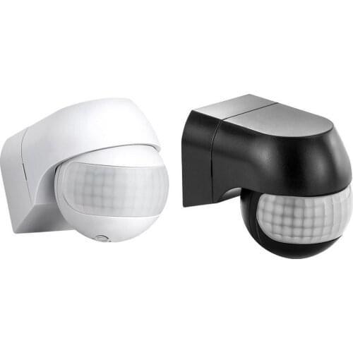 New 1Pcs Motion Sensor 110v~230v Motion Detector Automatic Outdoor Sensor Infrared 180 Rotating Timer Degree Switch Light P U4V9