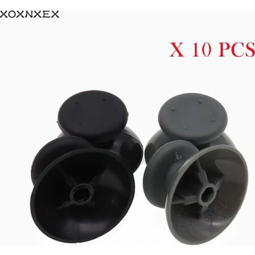 10 Pcs for Microsoft Xbox 360 controller Black / Gray Analog Sticks Thumbsticks Joystick Cap Mushroom Head Grip Cover