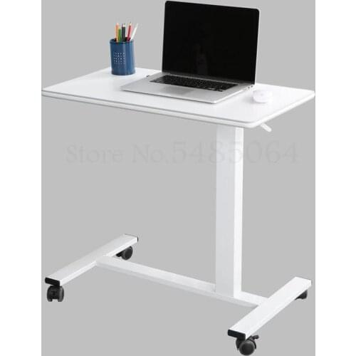 1999 Mobile Table With Wheel Side Table Lifting Bedside Table Movable Pneumatic Lifting Computer Table Adjustable Mobile Side