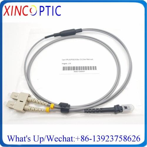 2M SC-MTRJ Duplex Multimode 50um 62.5um OM1 OM2 MTRJ To SC/UPC 3.0mm PVC DX Armored Dual Fiber Optic Patch Cord Cable
