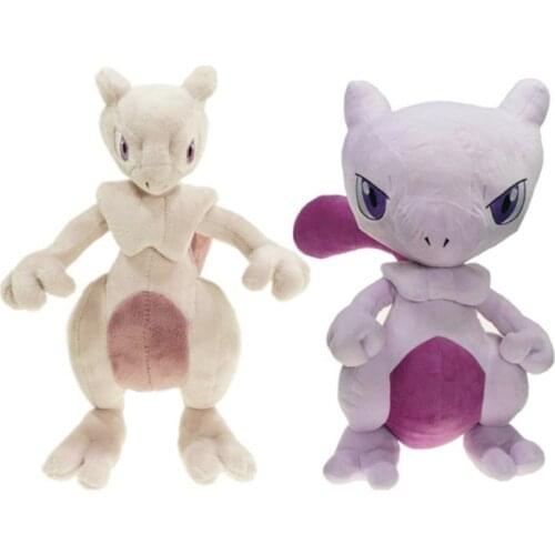 30cm Anime Cute MEGA Mew Mewtwo Plush Stuffed Doll Toy Kids Birthday Christmas Gift SA1919