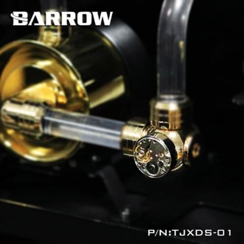 Barrow silver gold G1 / 4" time series manual tightening lock sealing plug water cooling computer accessories TJXDS-01