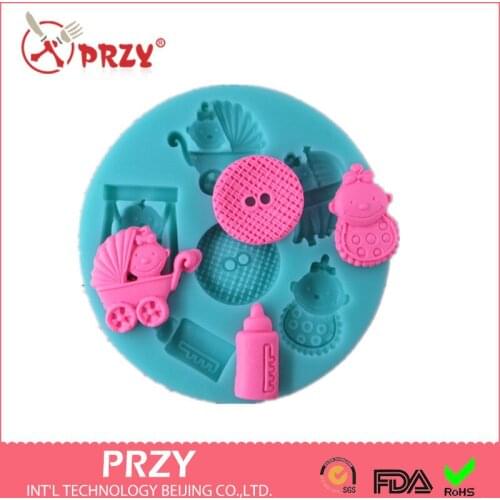Baby Stroller Bottles Mold Moulds Silicone Rubber PRZY Eco-friendly 001 CE / EU,CIQ,FDA,LFGB,SGS