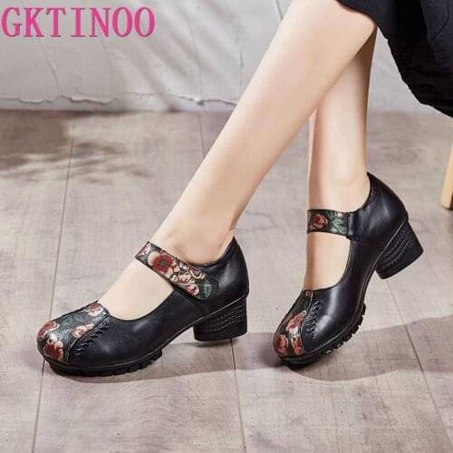 GKTINOO Shoes With Medium Heels