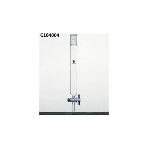 C184805 Chromatography Column, Column O.D.:80mm, Column I.D.:73.0, Effective Length inch:610mm, Joint:24/40, Stopcock Bore:4mm