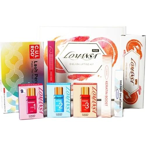 Lomansa Plus Permania 9 Min 5 Min Lash Lift Kit Korea Perm Eyelash Lifting Set Long Lasting Growth Treatment Makeup Tools