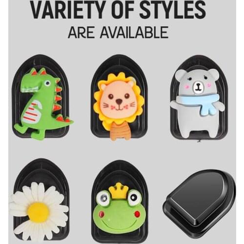 Multifunctional Vehicle Sticky Cute Hooks Car Hook Creative Cute Car Sticky Multifunctional Mini Hook Car Seat Back Hook Accesso