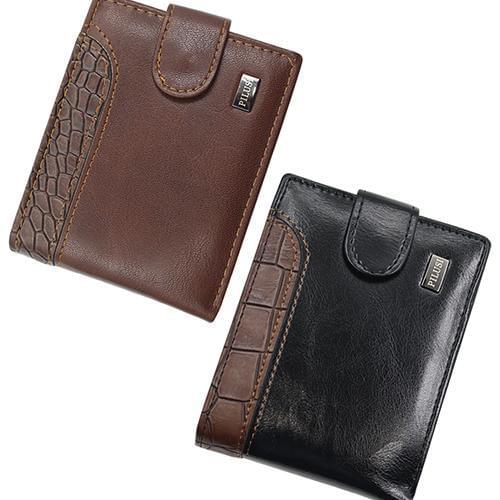 Hot Men Bifold Faux Leather ID Card Holder Money Clutch Billfold Coin Wallet Purse