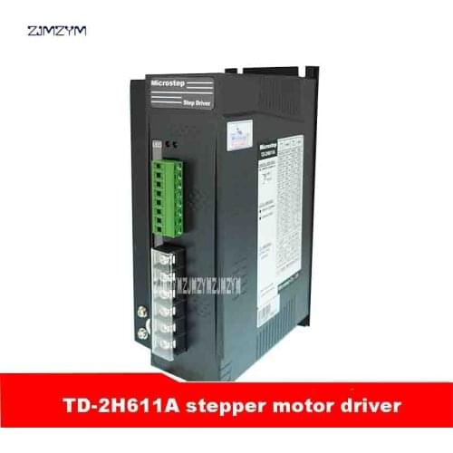 New Arrival Two-phase Hybrid Motor High Quality TD-2H611A Stepper Motor Driver 500W 28 Species 60,000 Steps 6.0A (Peak)