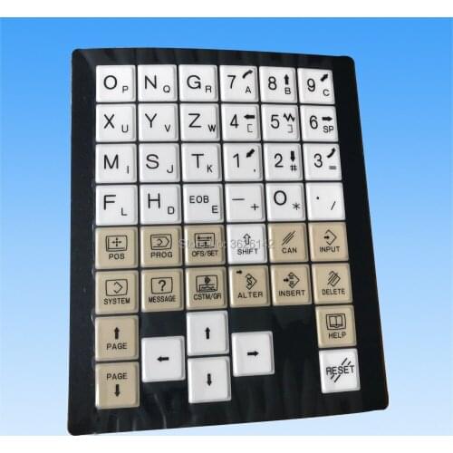 Keyboard control panel for Fanuc machine