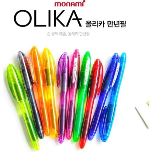 Monami OLIKA Fountain Pen F Tip Candy Color Korea