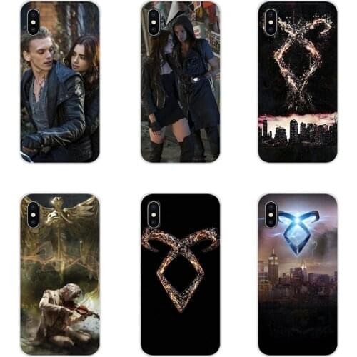 Transparent Soft Covers For Samsung A10 A30 A40 A50 A60 A70 Galaxy S2 Note 2 3 Grand Core Prime Mortal Instruments City Of Bones