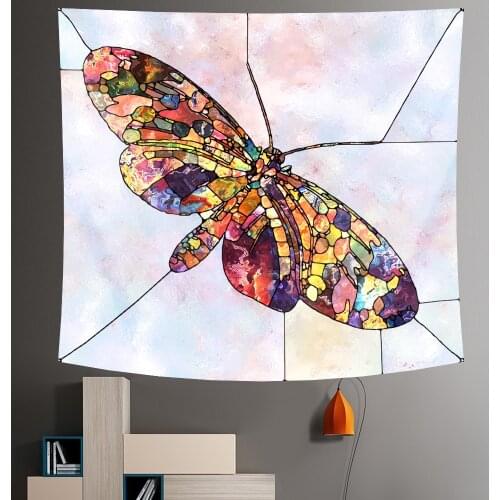 Psychedelic scene animal home art decorative tapestry Mandala Hippie Bohemian decorative tapestry sheet yoga mat