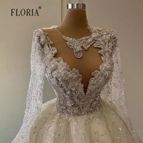 Luxury Boho Ball Gown for Bride Marriage Ceremony Party Womens Civil Wedding Dress Plus Size Vestidos De Novia Sukienka