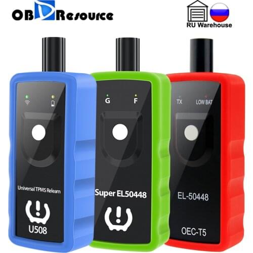 Universal TPMS Reset Tool for GM Ford Opel BMW Motorcycle U508 Tire Pressure Monitoring System Relearn EL-50448 EL50448