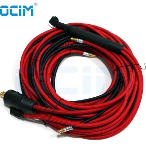 WP20F 25FT Red super soft Hose Braided Cable 35-50 Connector