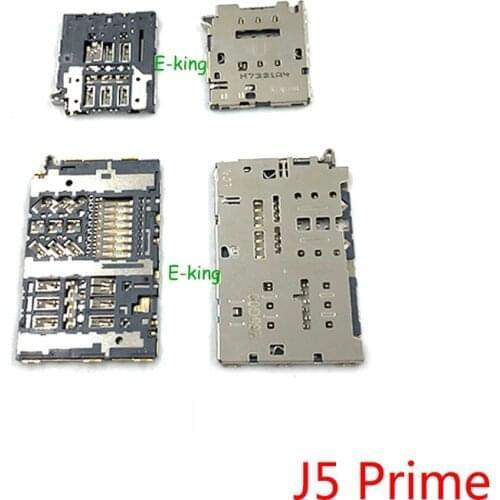 10PCS For Samsung Galaxy J3 J320 2017 J5 Prime SIM Card Reader Holder Connector Socket Slot Flex Cable Repair