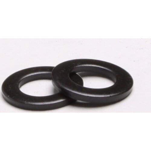 20PCS 8.8 Grade Flat Washer Flat Washers Surface: Black M2/M3...M36 GB5287