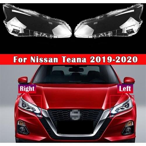 Car Headlamp Lens Auto Head Lamp Light Case For Nissan Teana 2019 2020 Car Replacement Shell Cover Lampshade Glass Lampcover