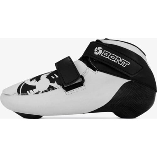 BONT Short Track boot ST R2 Ice skate boot carbon skate boot black white