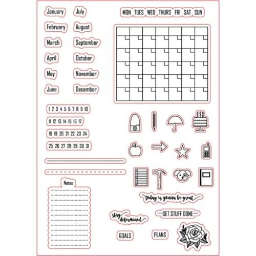 E56C Hand Account Silicone Clear Seal Stamp DIY Scrapbooking Embossing Photo Album Decorative Paper Card Craft